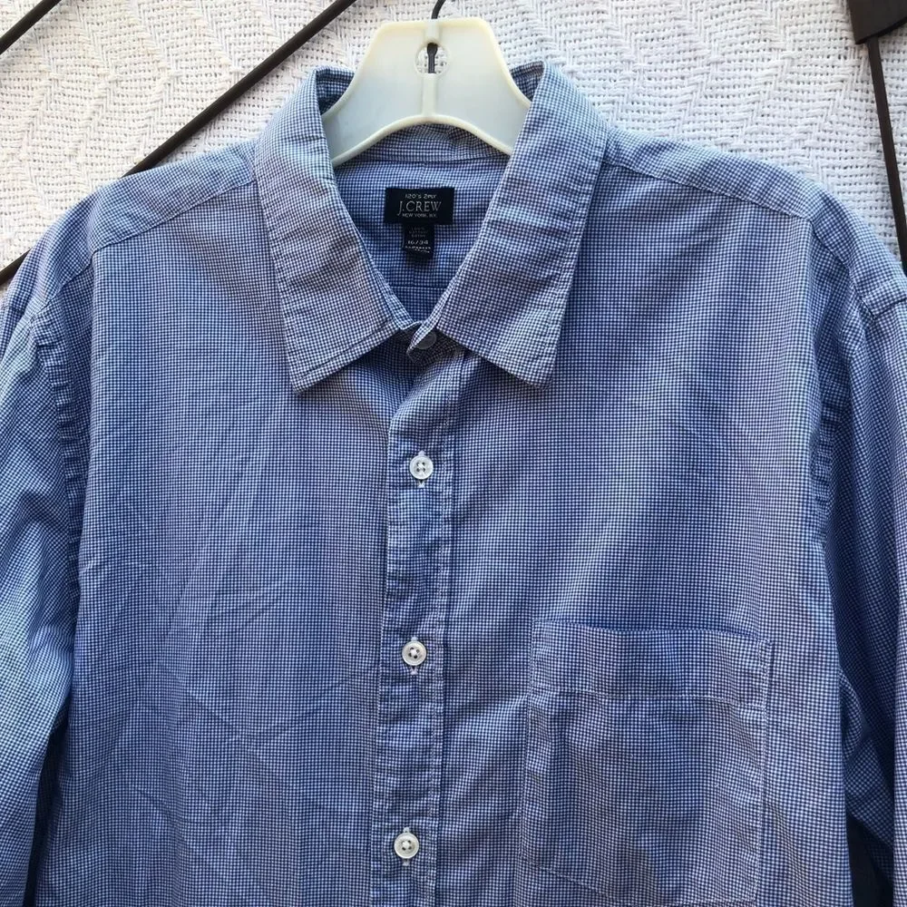 J. Crew 120's 2 Ply‎ Cotton Dress Shirt